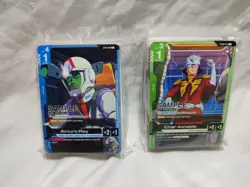 Gundam Card Game TCG Demo Sample Decks English Sealed - Amuro Ray, Char Aznable - Image 1