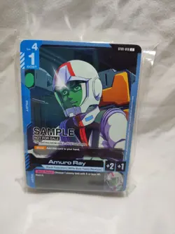 Gundam Card Game TCG Demo Sample Decks English Sealed - Amuro Ray, Char Aznable - Image 3