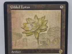 MTG Gilded Lotus Retro Schematic Foil NM The Brothers’ War Artifact Rare - Image 2