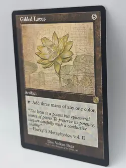 MTG Gilded Lotus Retro Schematic Foil NM The Brothers’ War Artifact Rare - Image 4