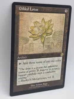 MTG Gilded Lotus Retro Schematic Foil NM The Brothers’ War Artifact Rare - Image 5