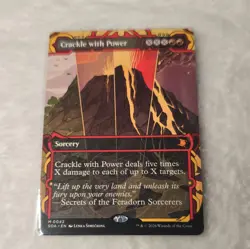 Crackle with Power Mystical Archive-NM/M-Secrets of Strixhaven MTG Magic English - Image 1