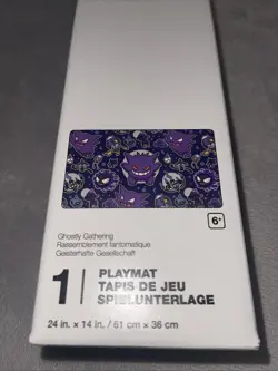 😈New In Box Playmat Mat - PokemonCenter - Ghostly Gathering - Gengar Shuppet 💎 - Image 2