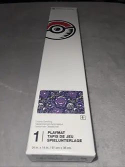 😈New In Box Playmat Mat - PokemonCenter - Ghostly Gathering - Gengar Shuppet 💎 - Image 3