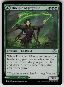Disciple of Freyalise Uncommon Modern Horizons 3 250 MTG Near Mint 2024 - Image 1