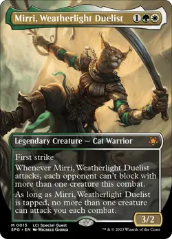 Mirri, Weatherlight Duelist (Borderless) [The Lost Caverns of Ixalan Special Gue - Image 1