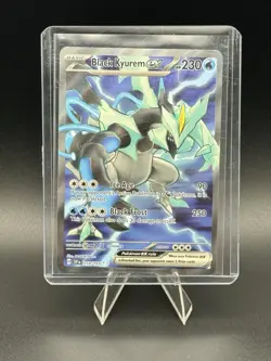Pokemon Tcg - Black Kyurem Ex 218/191 SV08: Surging Sparks Full Art Rare Holo NM - Image 1