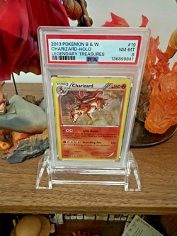 Charizard 19/113 - Pokemon Legendary Treasures - Black & White - Holo - Image 3
