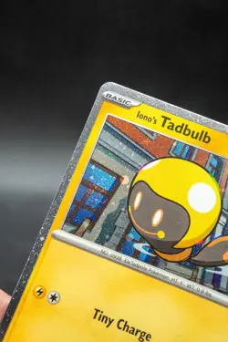 Iono's Tadbulb 052/159 Cosmos Holo Pokemon Journey Together - NM SWIRL Near Mint - Image 3
