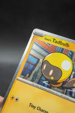 Iono's Tadbulb 052/159 Cosmos Holo Pokemon Journey Together - NM SWIRL Near Mint - Image 4