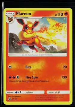 Flareon - SM186 (Let's Play, Eevee!) SM186 Sun & Moon Promo Promo Pokemon - Image 1
