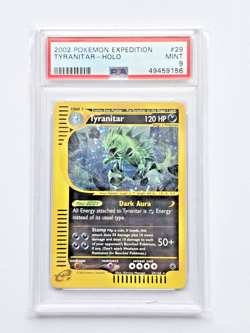 Pokemon Tyranitar 29/165 - Holo - PSA 9 - Image 1