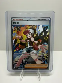 Pokemon TCG Trainer Hilda Full Art Rare Holo 171/086 - Image 1