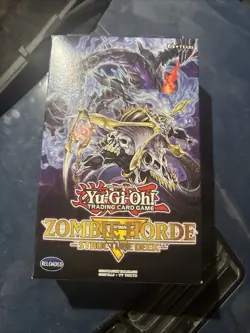 KONAMI Yu-Gi-Oh! TCG ZOMBIE HORDE Structure Deck 1st Edition SEALED - Image 1