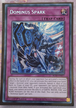 Dominus Spark - BLZD-EN077 - Secret Rare - 1st Edition - (NM) - Yugioh - Image 1