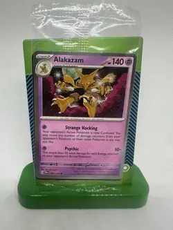Alakazam Holo Pokemon TCG Card 082/167 Twilight Masquerade Promo, Sealed - Image 1