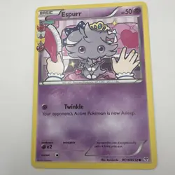 Pokemon Espurr RC14/RC32 - Generations Radiant Collection Non Holo Trading Card - Image 1