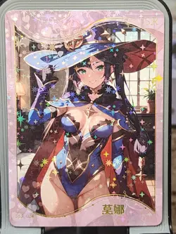 Mona Reluctant To Leave Card Goddess Story Anime Waifu CCG SSR SSR-024 - Image 1