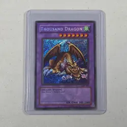 Thousand Dragon MRD-143 Unlimited Secret Rare Yu-Gi-Oh! TCG Card 2002 LP - Image 1
