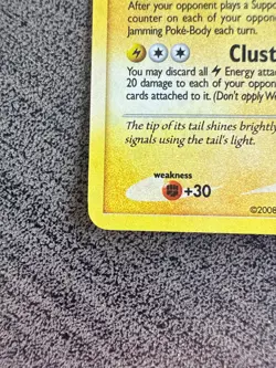 Ampharos Pokemon Card POP Series 7 1/17 2008 Holo Near Mint - Image 5