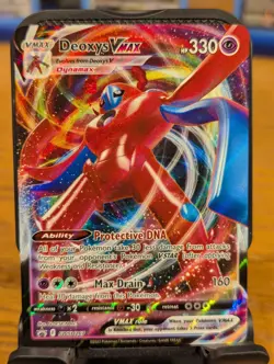 Pokemon TCG Black Star Promos Deoxys VMAX Holo SWSH 267 - Image 1
