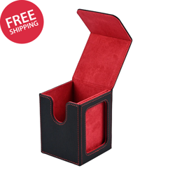 Magnetic Closure Card Deck Box for 120+ TCG Cards with Display Window - Image 1