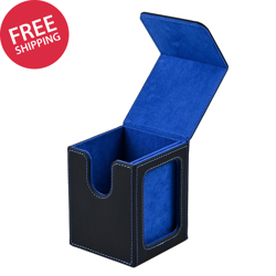 Magnetic Closure Card Deck Box for 120+ TCG Cards with Display Window - Image 3