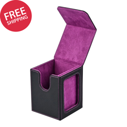 Magnetic Closure Card Deck Box for 120+ TCG Cards with Display Window - Image 4