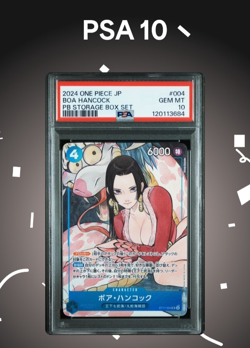 PSA 10 Boa Hancock ST17-004 SR THE BEST Storage ONE PIECE Card Japanese 2024 - Image 1