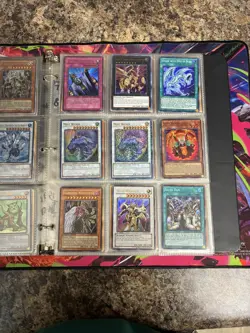 Yugioh Card binder Collection with vintage cards 300+ cards - Image 3