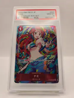 PSA 10 Nami ST01-007 C Storage Box Set Promo Japanese ONE PIECE Card Game - Image 3