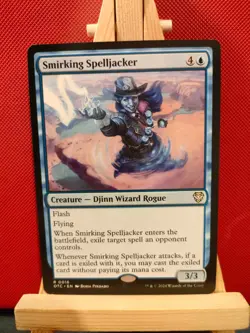 Smirking Spelljacker - Outlaws of Thunder Junction Commander - Rare - NM - MTG - Image 1