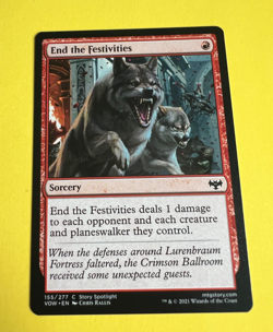 MTG - End the Festivities - Innistrad: Crimson Vow - Image 1