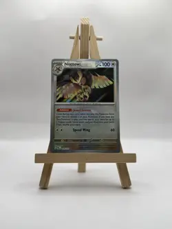 2025 Pokemon Noctowl #078/131 Prismatic Evolutions Master Ball Reverse Holo - Image 1