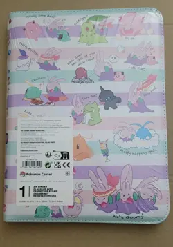 Pokemon TCG We're Goomy Zip Binder Pokemon Center Exclusive Sealed - Image 1