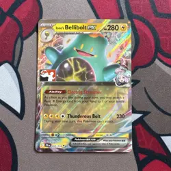 Iono's Bellibolt EX 053/159 | STAMPED | Play Pokemon Prize Pack Series Card - Image 1