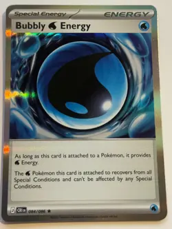 Bubbly Energy 084/086 - Full Holo - Chaos Rising Pokemon TCG English - Image 1