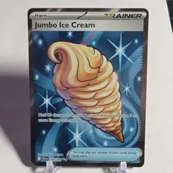 Pokemon TCG- Jumbo Ice Cream 109/086 Ultra Rare Full Art- Chaos Rising NM+ - Image 1