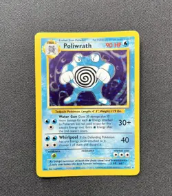 13/102 Poliwrath, 1999, Rare Vintage Holo. Pokemon. - Image 1