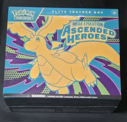 NEW! Pokemon TCG Mega Evolution Ascended Heroes Elite Trainer Box Sealed ETB US - Image 1