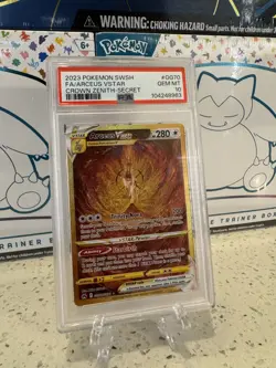 FA ARCEUS VSTAR PSA 10 2023 POKEMON SWSH CROWN ZENITH GG70 GALARIAN GALLERY - Image 2