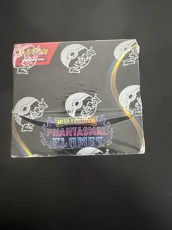 Pokemon Mega Evolution Phantasmal Flames Booster Box English Sealed - Image 2