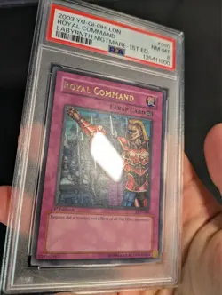 Yugioh Royal Command LON-080 1st Edition Ultra Rare PSA 8 NM-MT! - Image 3