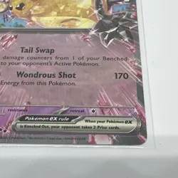 Pokemon TCG Dedenne EX Holo Paldea Evolved Card 093/193 - Image 4