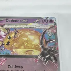 Pokemon TCG Dedenne EX Holo Paldea Evolved Card 093/193 - Image 5