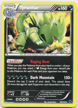 Tyranitar 056/124 Holo Promo Miscellaneous Cards & Products Pokemon Near Mint - Image 1