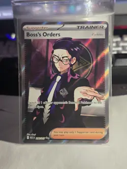 Boss's Orders Corbeau Ascended Heros 256/217 Full Art Trainer Pokemon Card NM - Image 1