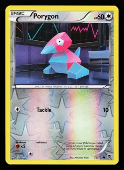 Porygon 72/101 Reverse Holo Common Plasma Blast Pokemon Card - Image 1