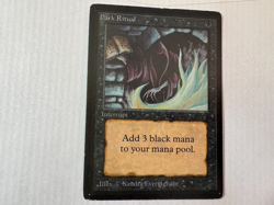 Magic the Gathering Single Card: Dark Ritual - Beta - Image 1