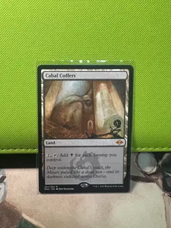 Magic: The Gathering Cabal Coffers Modern Horizons 2 Rare Land Regular - Image 1